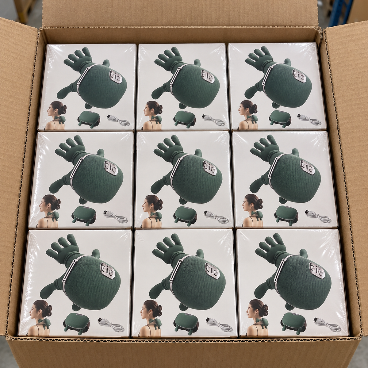 Carton revendeur de 10 x masseurs électroniques automatiques