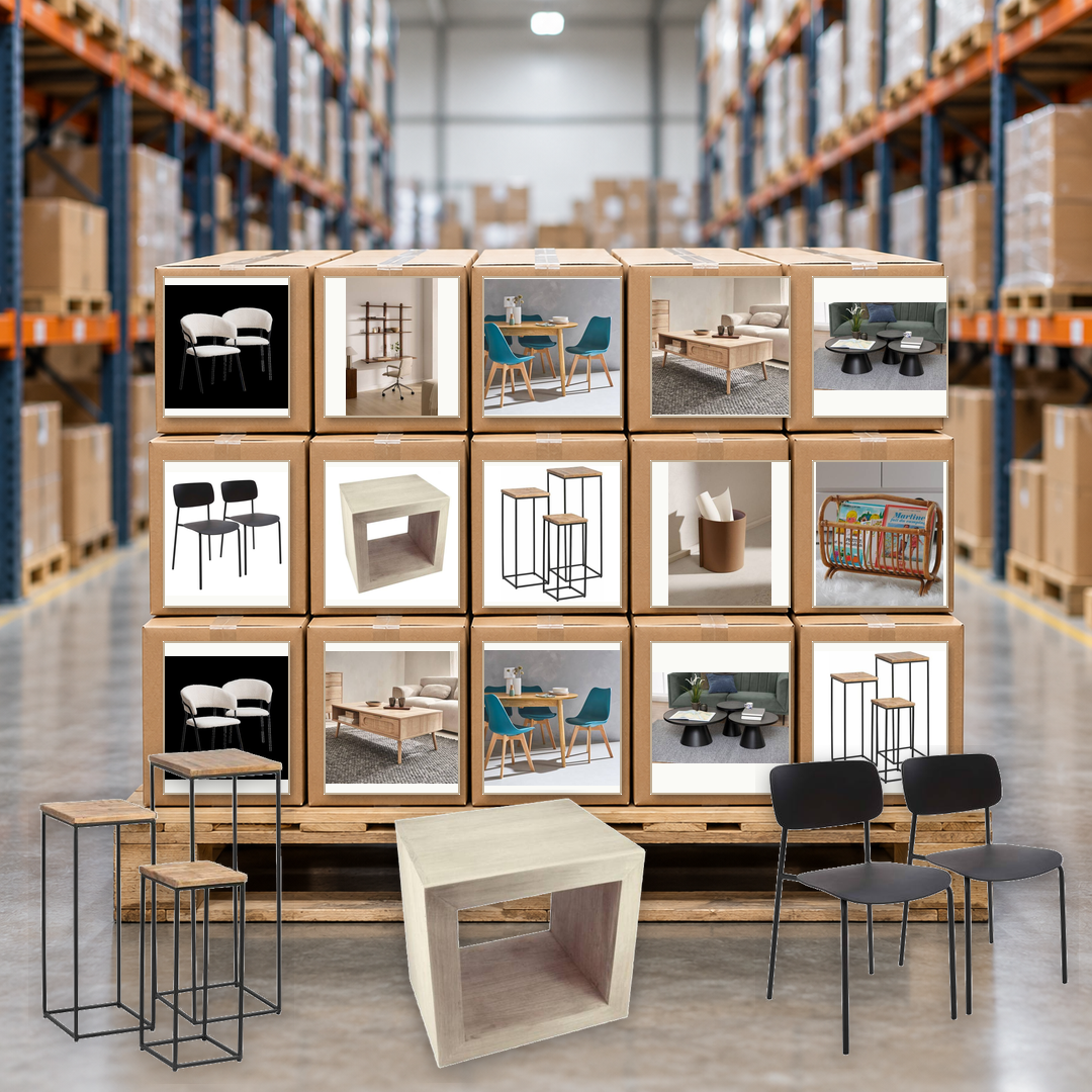 Palette #8 petit mobilier de maison 90 pièces livraison incluse